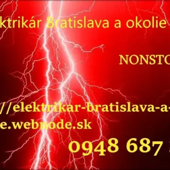 Elektrikár Bratislava a okolie-NONSTOP